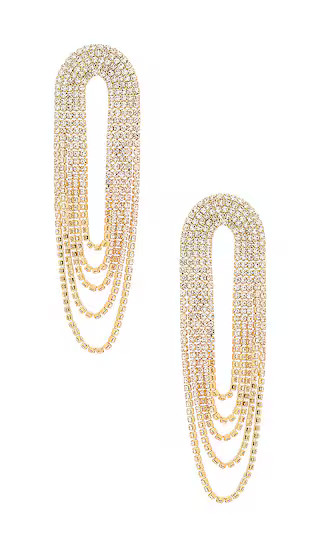 Melting Earrings in Gold | Revolve Clothing (Global)