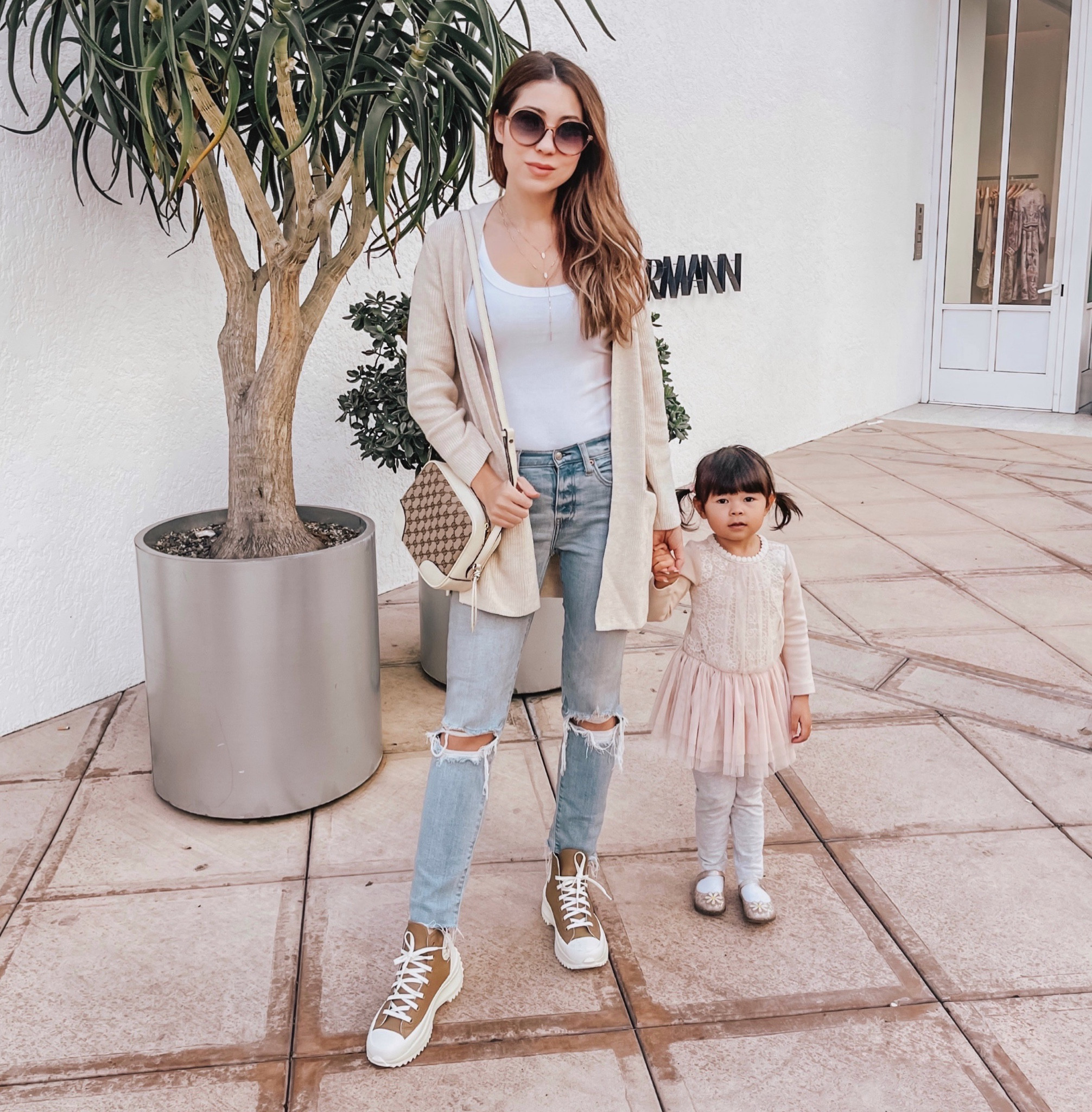 Wearing an XS in the cardigan, XS in the top and a 7.5 in the shoes 











Tags:  slim straight skinny jeans, light wash distressed slim straight skinny jeans, fall fashion, layering pieces, fall ootd, fall outfits, fall outfit, casual style, tan boots, fall boots, fall shoes, booties, chunky booties boots,
neutral sweater, neutral outfits, white top, white tee, white scoop neck short sleeve top, cream cardigan, long cardigan sweater, long cardigans sweaters, ootd, outfit of the day, old navy style, affordable outfits, converse, Gucci logo crossbody purse bag, converse lugged, boots, winter boots, winter shoes, street style boots 

#LTKunder50 #LTKitbag #LTKshoecrush