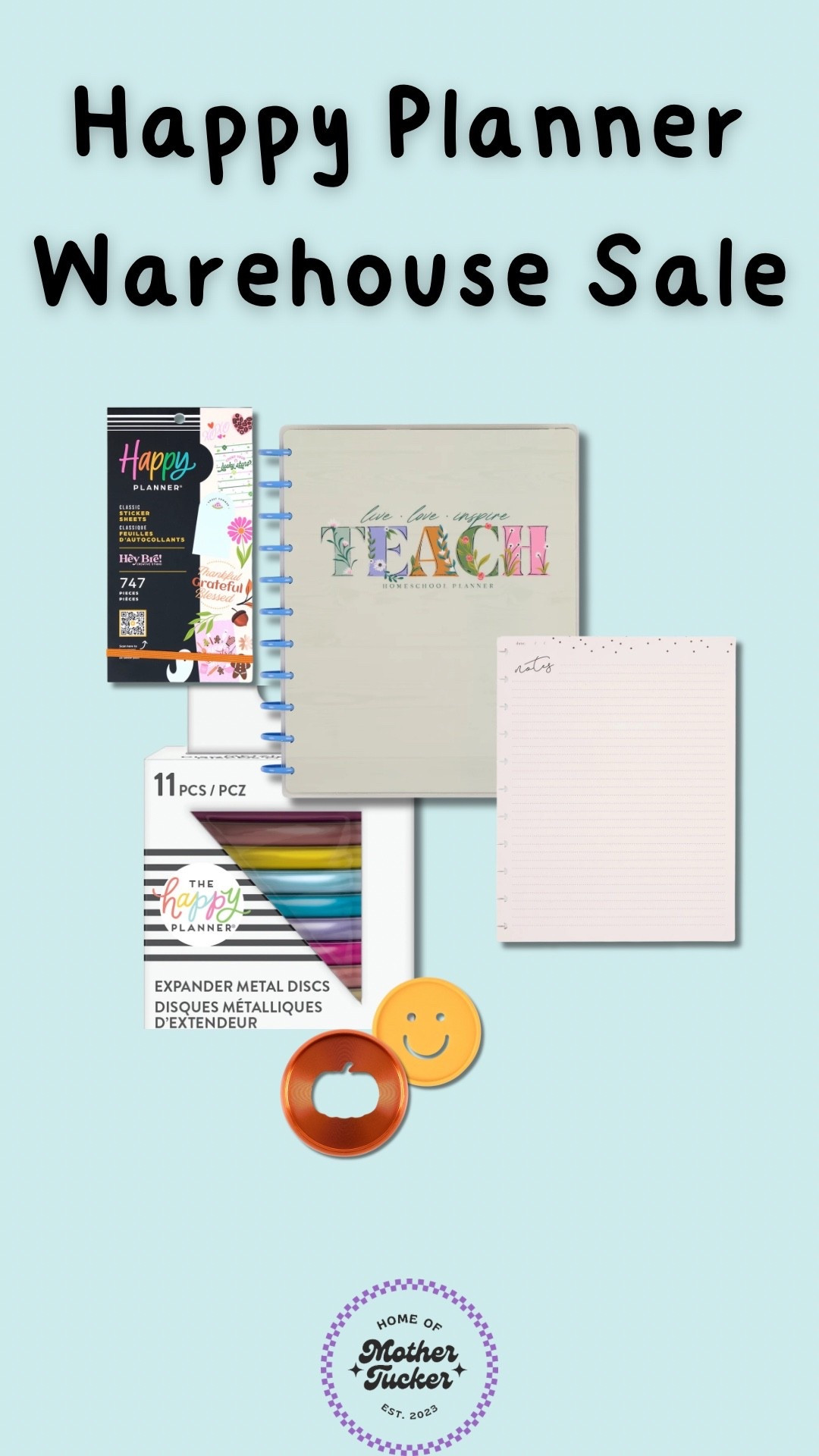 I love the Happy Planners! I have two already and I am about to order another one as a notebook for churchh