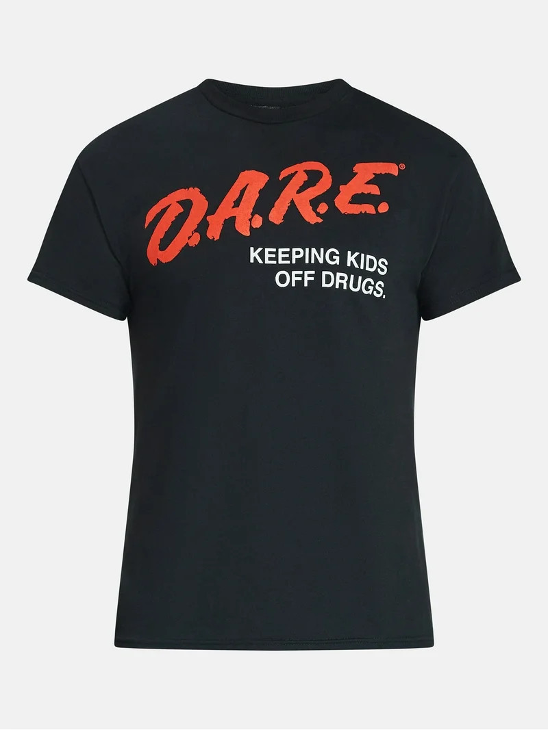 D.A.R.E. Logo Men's & Big Men's Graphic Tee Shirt, Sizes S-3XL | Walmart (US)
