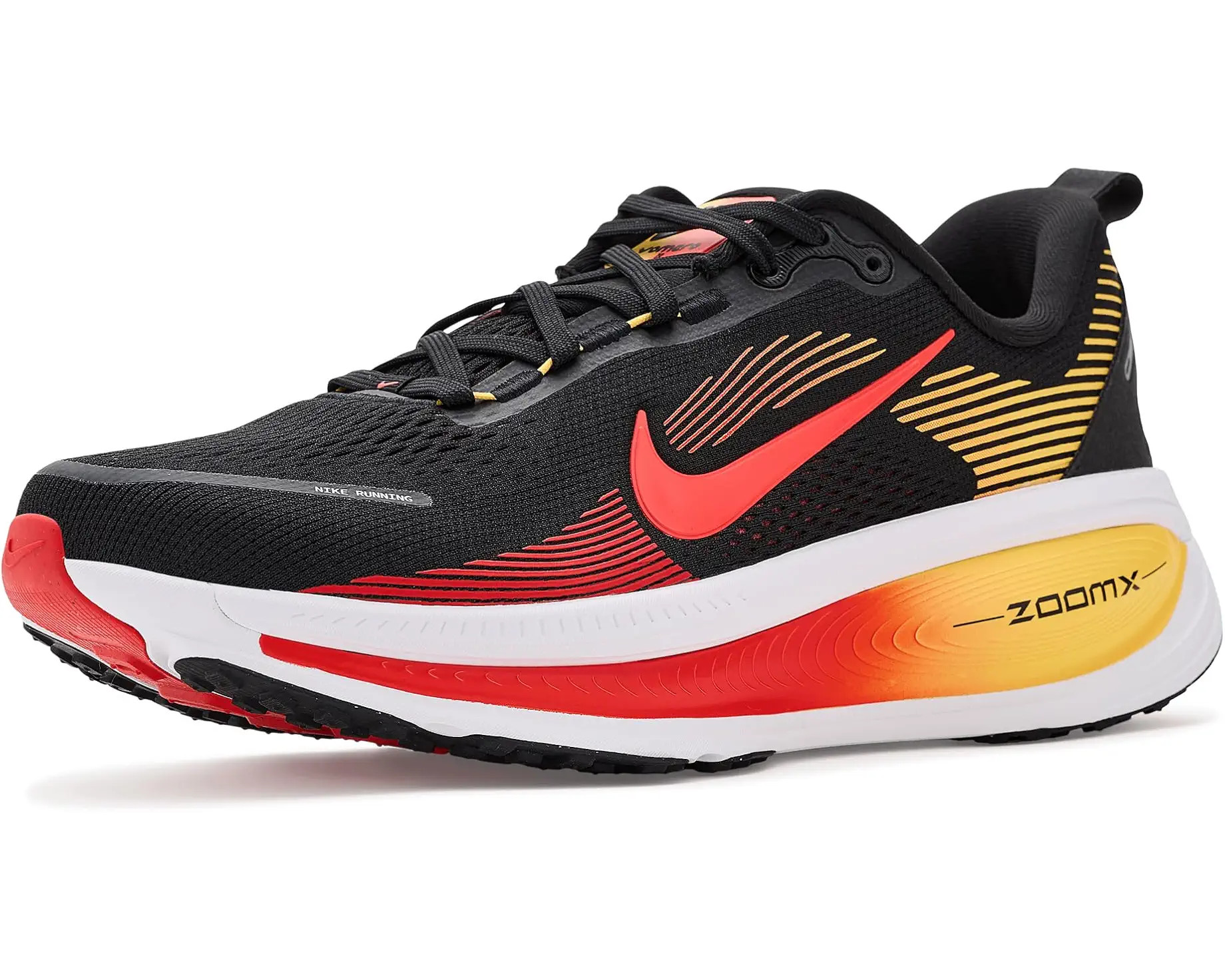 Nike Vomero 18 Men's Shoes White/Black/Electric Green/Volt : 8 M, Synthetic | Zappos.com