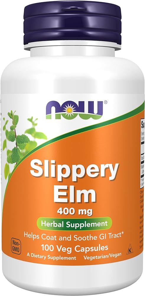 Slippery Elm 400mg 100 Capsules | Amazon (US)