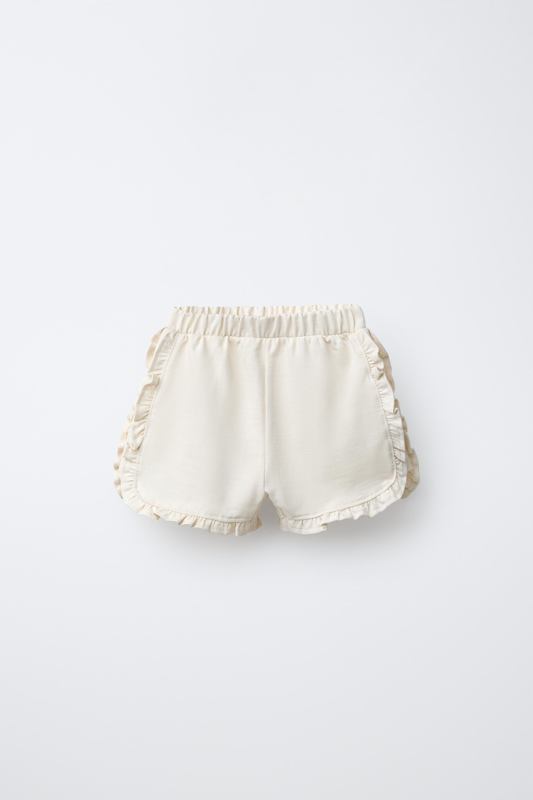 RUFFLED SHORTS | Zara US