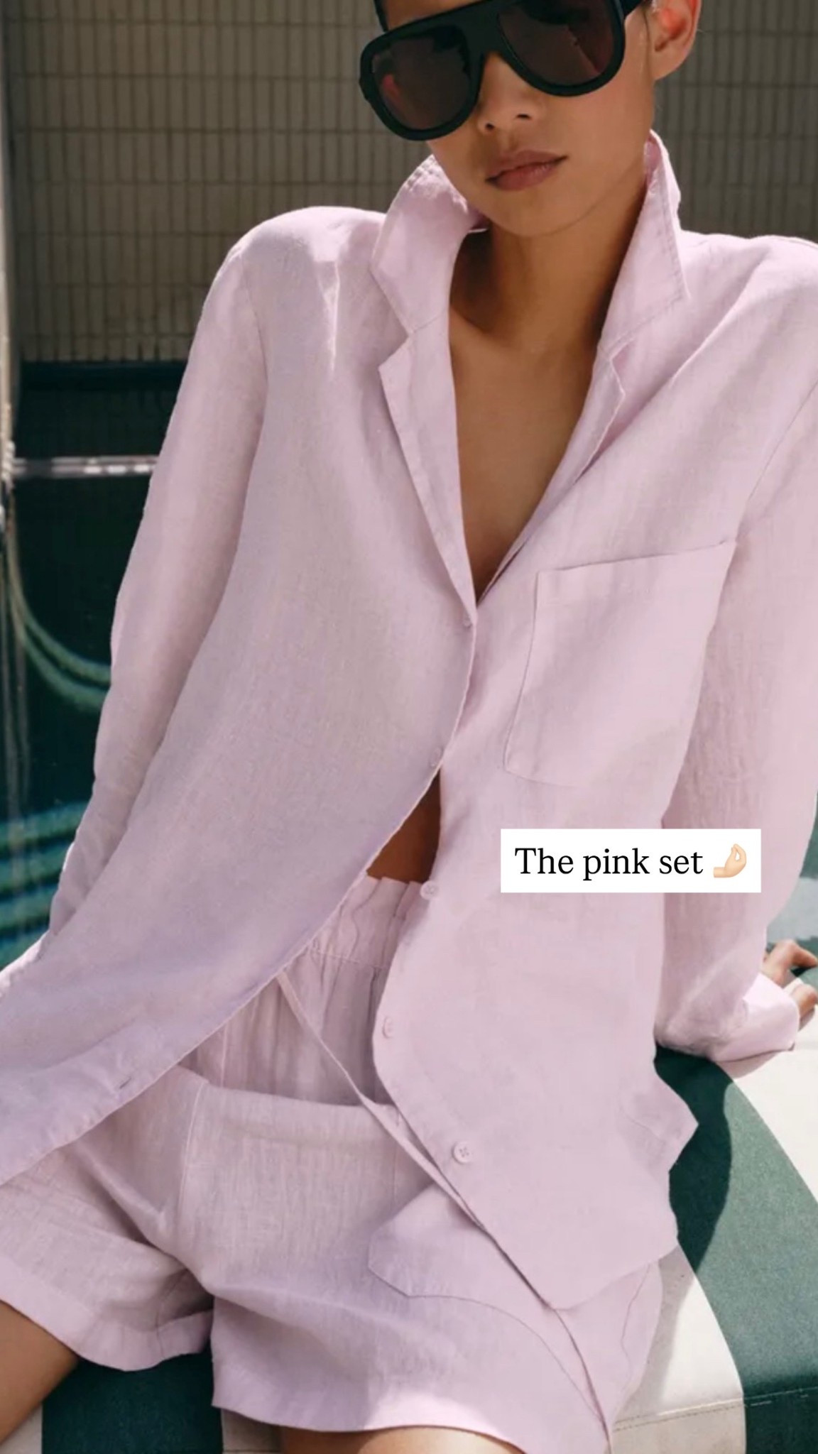 This pink linen set from Zara is 🤌🏻

#LTKgrwm #LTKdayinmylife #LTKootd