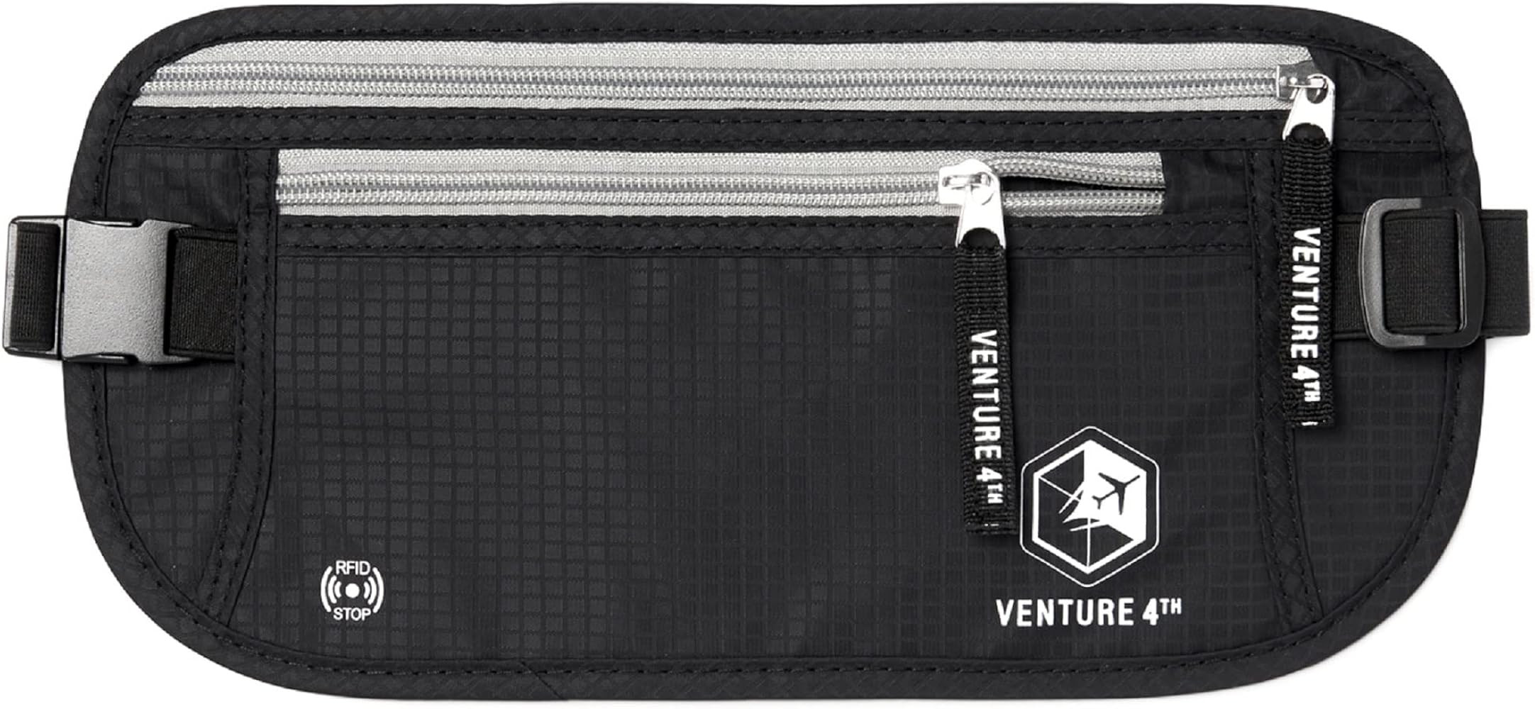 VENTURE 4TH Money Belt for Travel – Hidden Under-Clothes RFID Blocking Passport Holder & Slim T... | Amazon (US)
