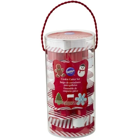 Wilton Christmas Cookie Cutter Set, 10-Piece Gift Set | Walmart (US)