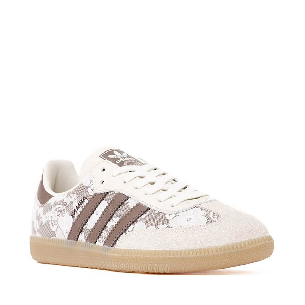 Womens adidas Samba OG Athletic Shoe - Off White / Earth Strata / Gum 4 | Journeys