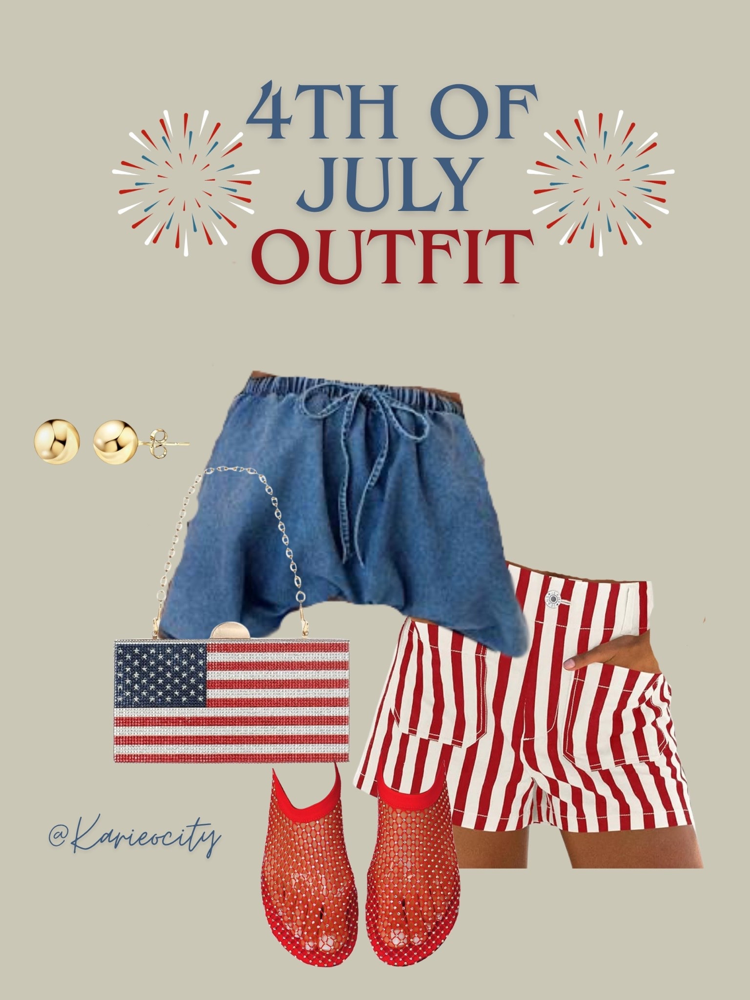 4th of July Outfit❤️🤍💙
Just bought this fit and can’t wait for it to come in🤩
4th of July// July 4th Outfit// Summer Outfit// SummerFashion// Red White& Blue// 4th of July purse// Jean shirt

#LTKdayinmylife #LTKootd #LTKSeasonal
