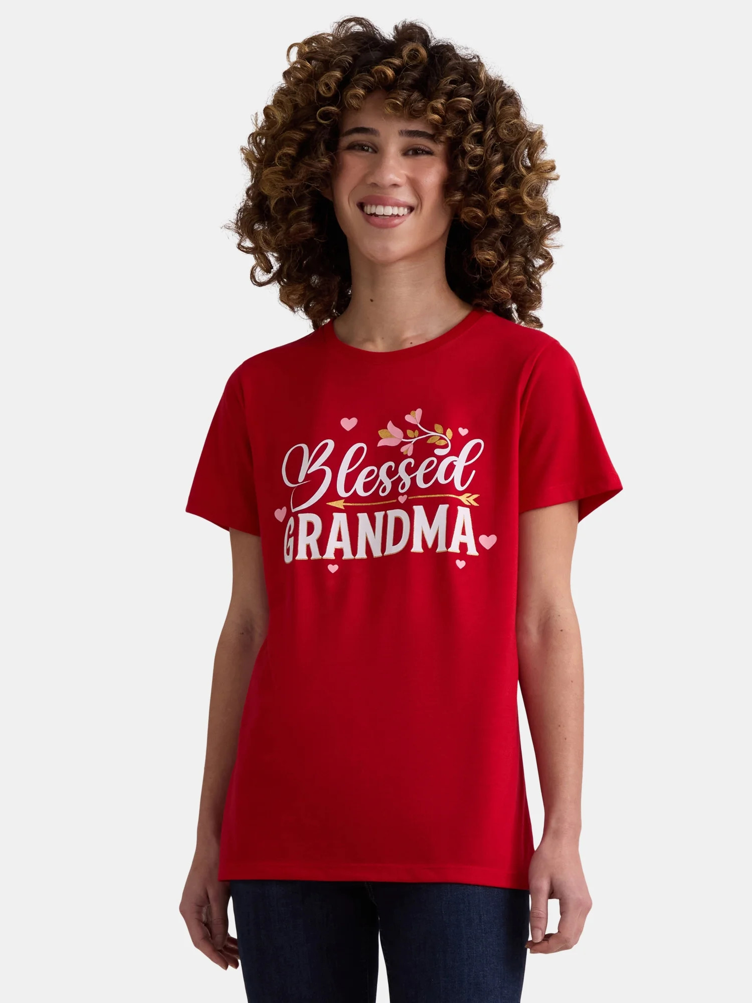 Valentine’s Day Women's Graphic Tee from Way to Celebrate, Sizes S-XXXL | Walmart (US)