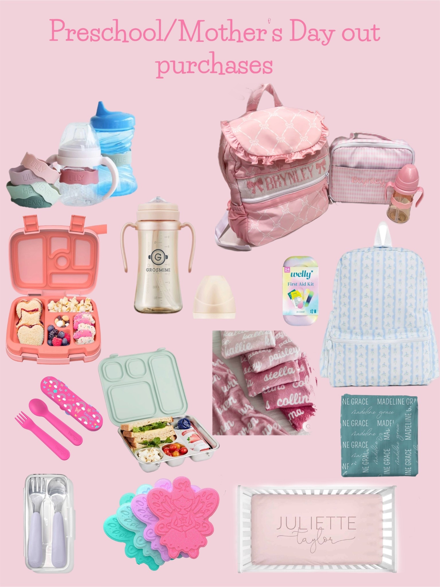 Mother’s Day out/preschool must have items I got for our one year old girl; getting the label items makes it all so much easier #preschool #daycare #morhersdayout #school #toddler 

#LTKKids #LTKFamily #LTKBaby