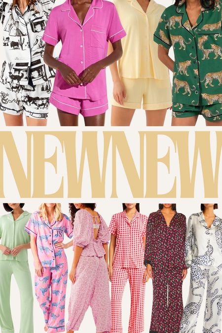 Cute pajamas from lots of brands but loving these fun colors & sets!! 