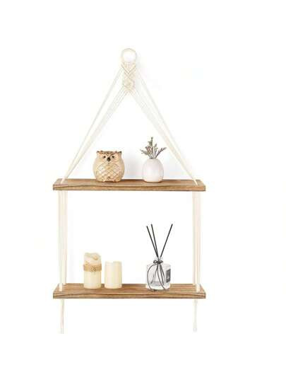 Boho Wall Wood Shelf | SHEIN