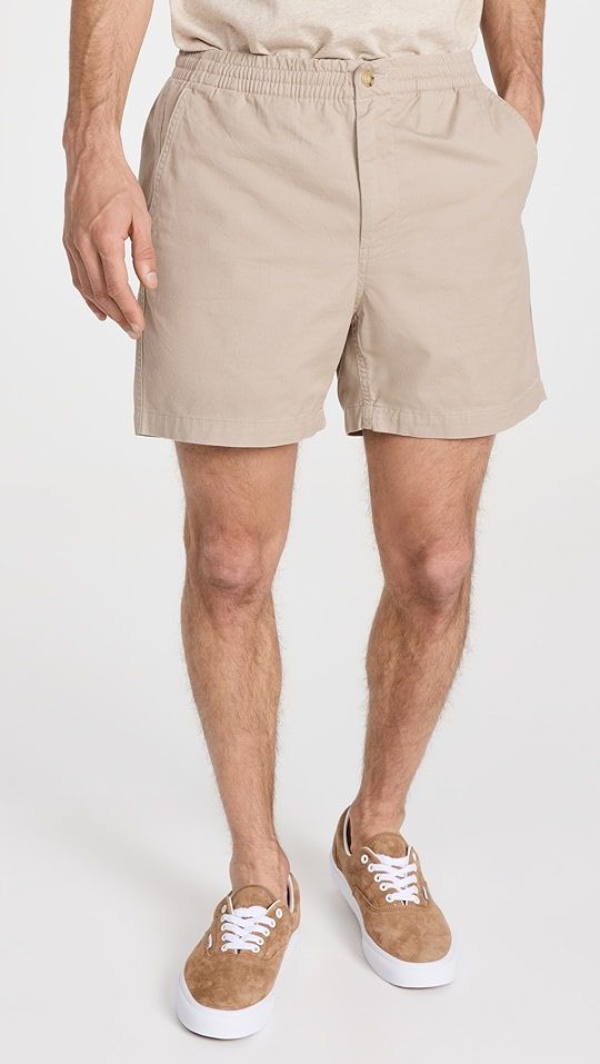 Stretch Twill Prepster Flat Front 5" Shorts | Shopbop
