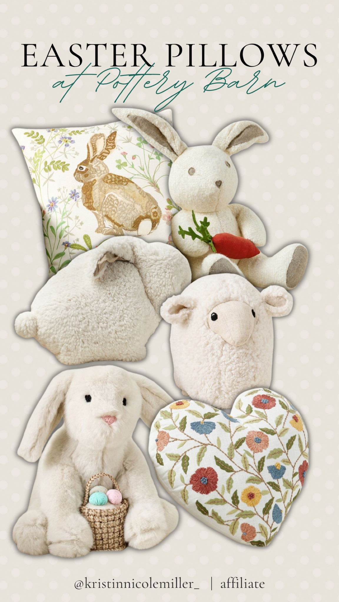 The cutest Easter / spring pillows at Pottery Barn!! 🐰😍

Seasonal, pillows, indoor, decorations, home, unique, trendy, bunnies, bunny, cute, under $100

#LTKHome #LTKFindsUnder100 #LTKSeasonal