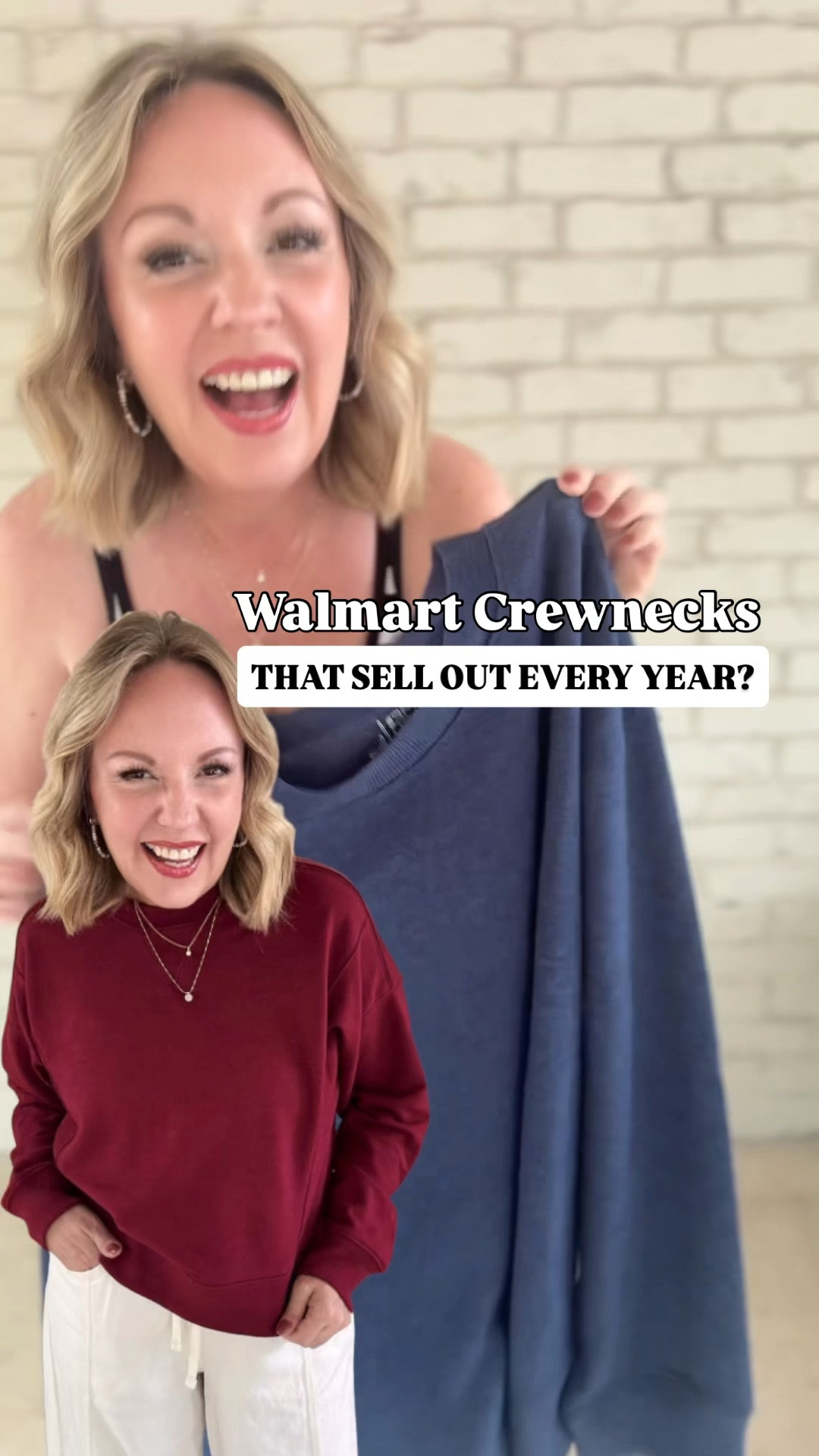 I always size up in these! 