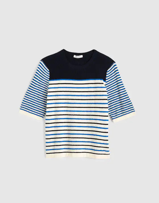 Boucl&eacute;-Knit Sweater Tee | Madewell