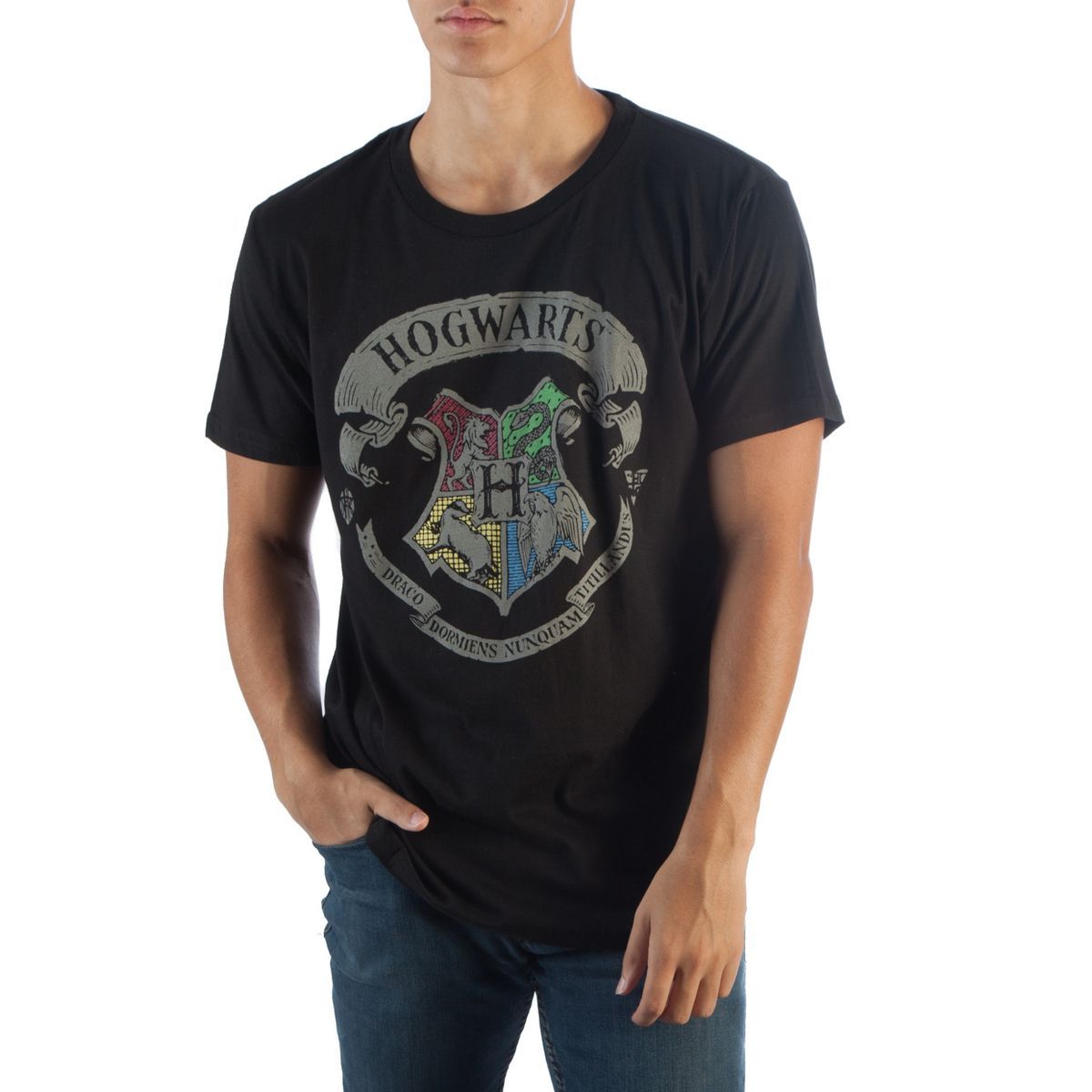 Harry Potter Hogwarts Blk T-Shirt | Target