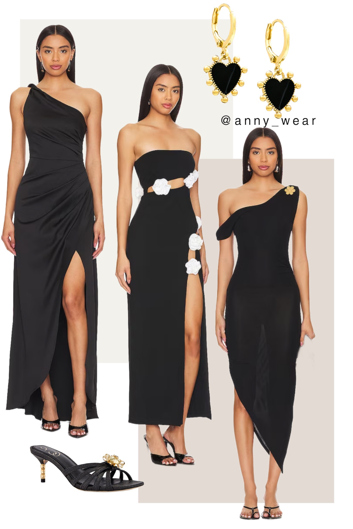 steven alan＞ ALCOT BLACK DRESS 未着用 - ワンピース