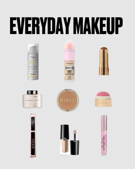 my everyday makeup 

#LTKxSephora #LTKbeauty #LTKsalealert