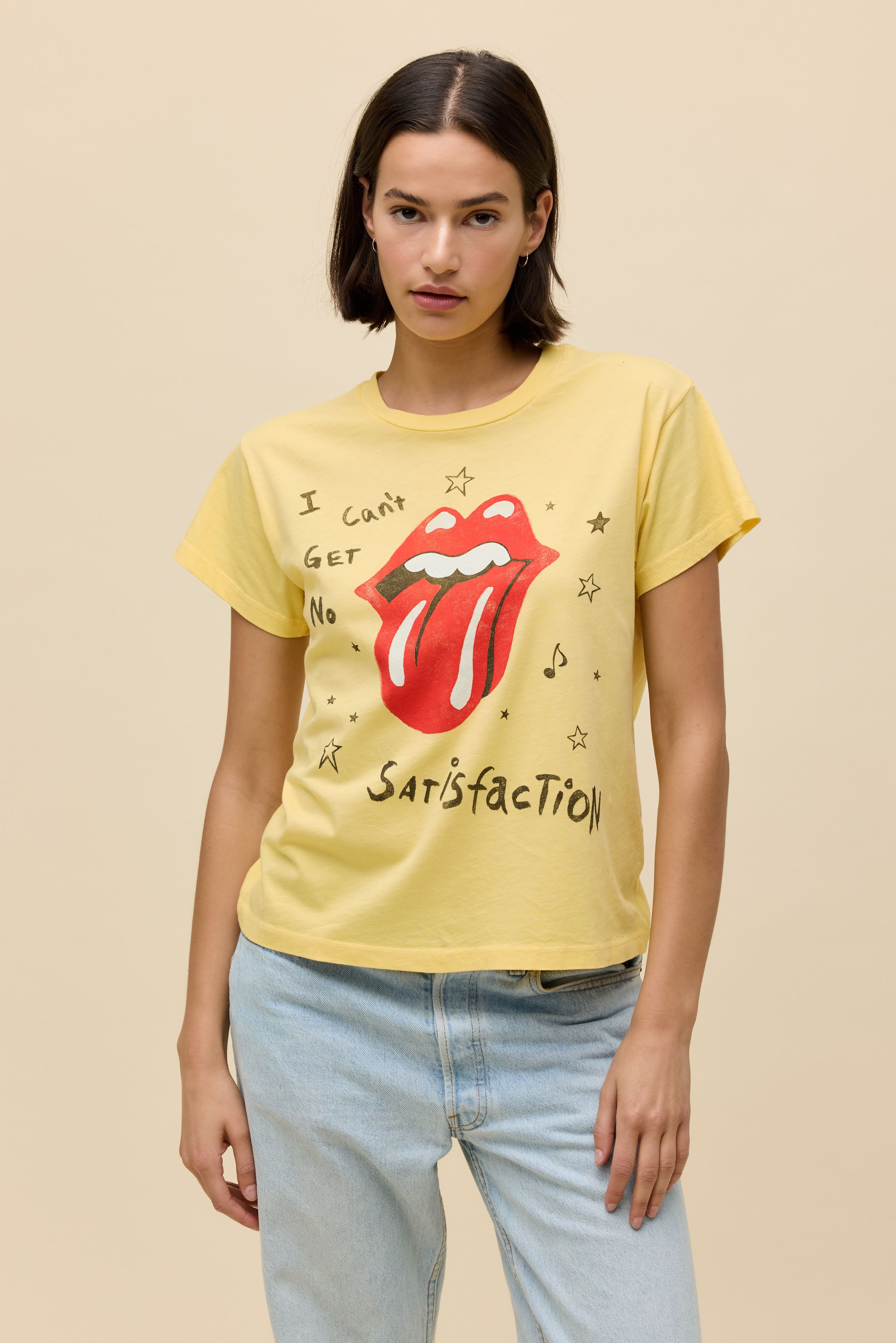 Rolling Stones Satisfaction Doodles Solo Tee | Daydreamer