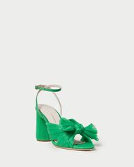 Camellia Clover Pleated Bow Heel | Loeffler Randall