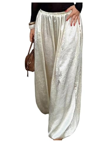 Milumia Women's Wide Leg Baggy Pants Low Waisted Casual Loose Lantern Trousers | Amazon (US)