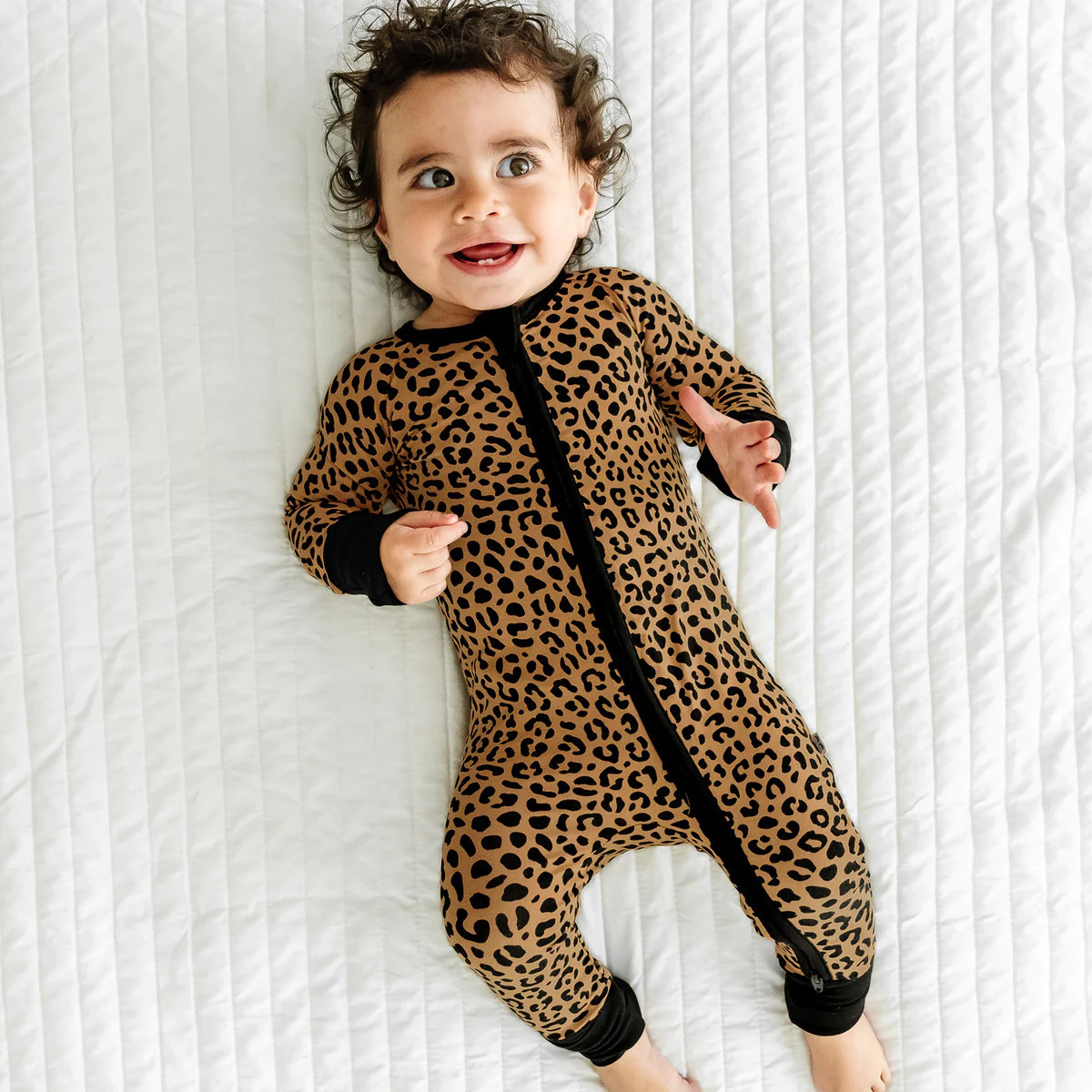 Classic Leopard Zippy | Little Sleepies