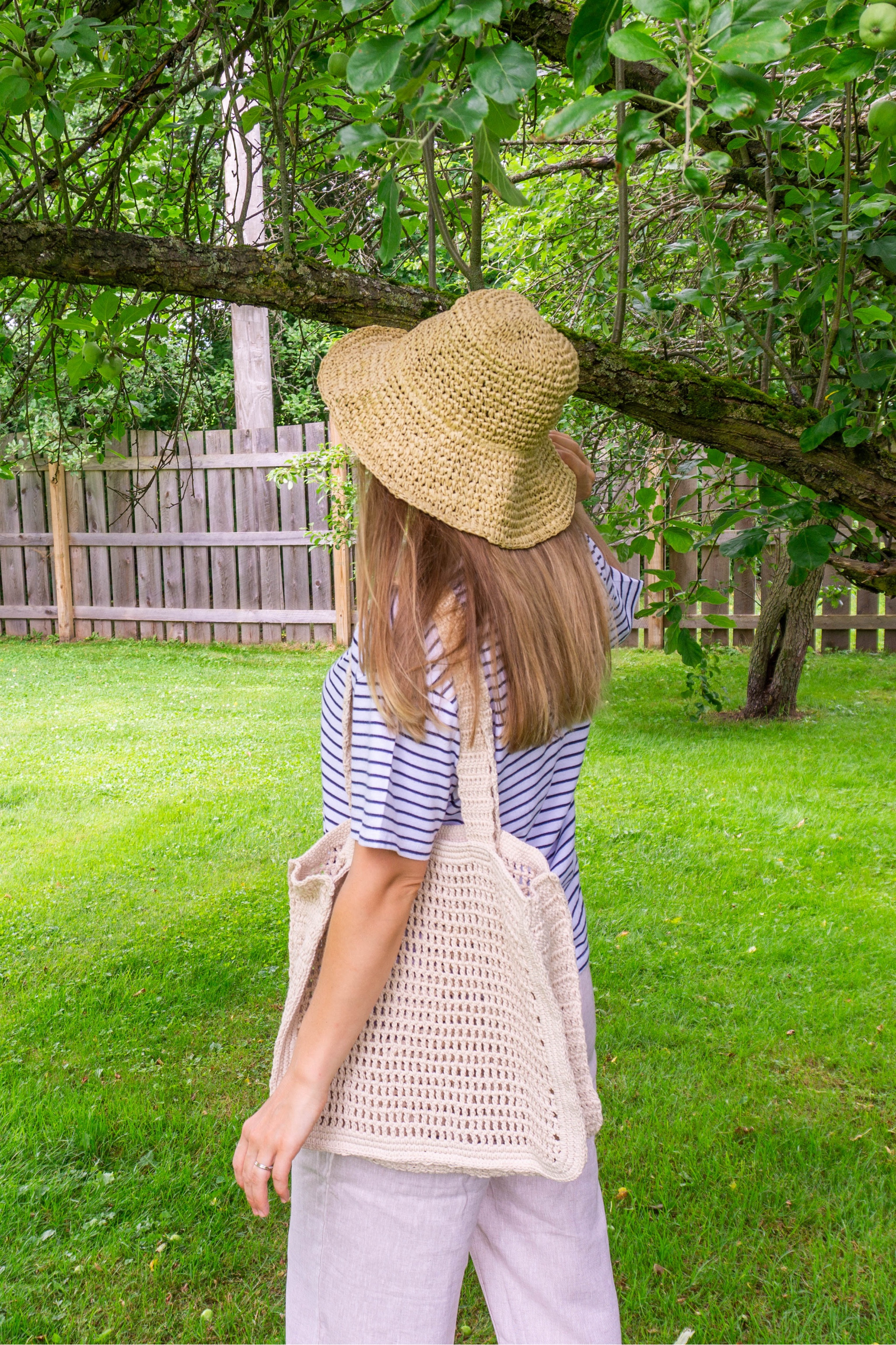 Coastal grandma, summer outfit, linen pants, Abercrombie & fitch, ootd, gardening, gardencore, bucket hat, knit bag, striped tee, casual outfit 

#LTKSeasonal #LTKFindsUnder50 #LTKItBag