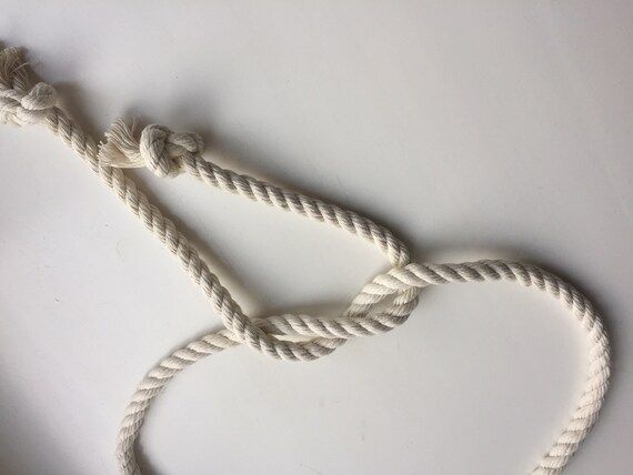 Twisted Rope Belt, White Belt rope in boho style, Stylish belt, Christmas present, Rope belt with... | Etsy (US)
