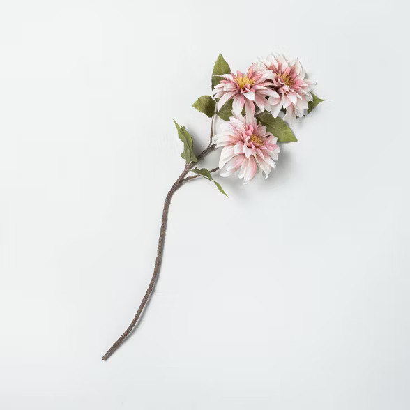 22" Faux Dahlia Flower Stem - Hearth & Hand™ with Magnolia | Target