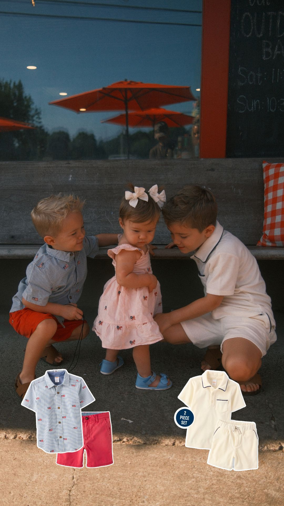 The cutest summer looks for all of the kids from @gymboree 

 #gymboreepartner #LTKBaby #LTKKids