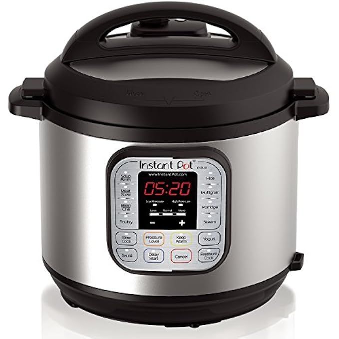 Instant Pot DUO60 6 Qt 7-in-1 Multi-Use Programmable Pressure Cooker, Slow Cooker, Rice Cooker, Stea | Amazon (US)