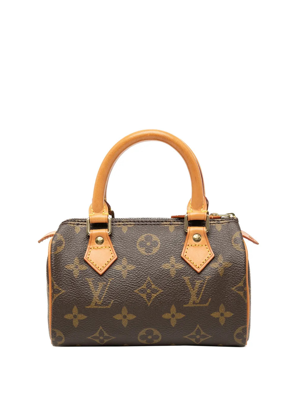 Louis Vuitton Pre-Owned 1995 Monogram Mini Speedy HL satchel - Brown | Farfetch Global