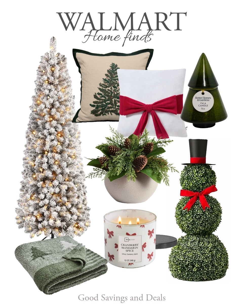 Walmart holiday home finds. Christmas decor. Festive home decor. 

#LTKHoliday #LTKCyberWeek #LTKHome