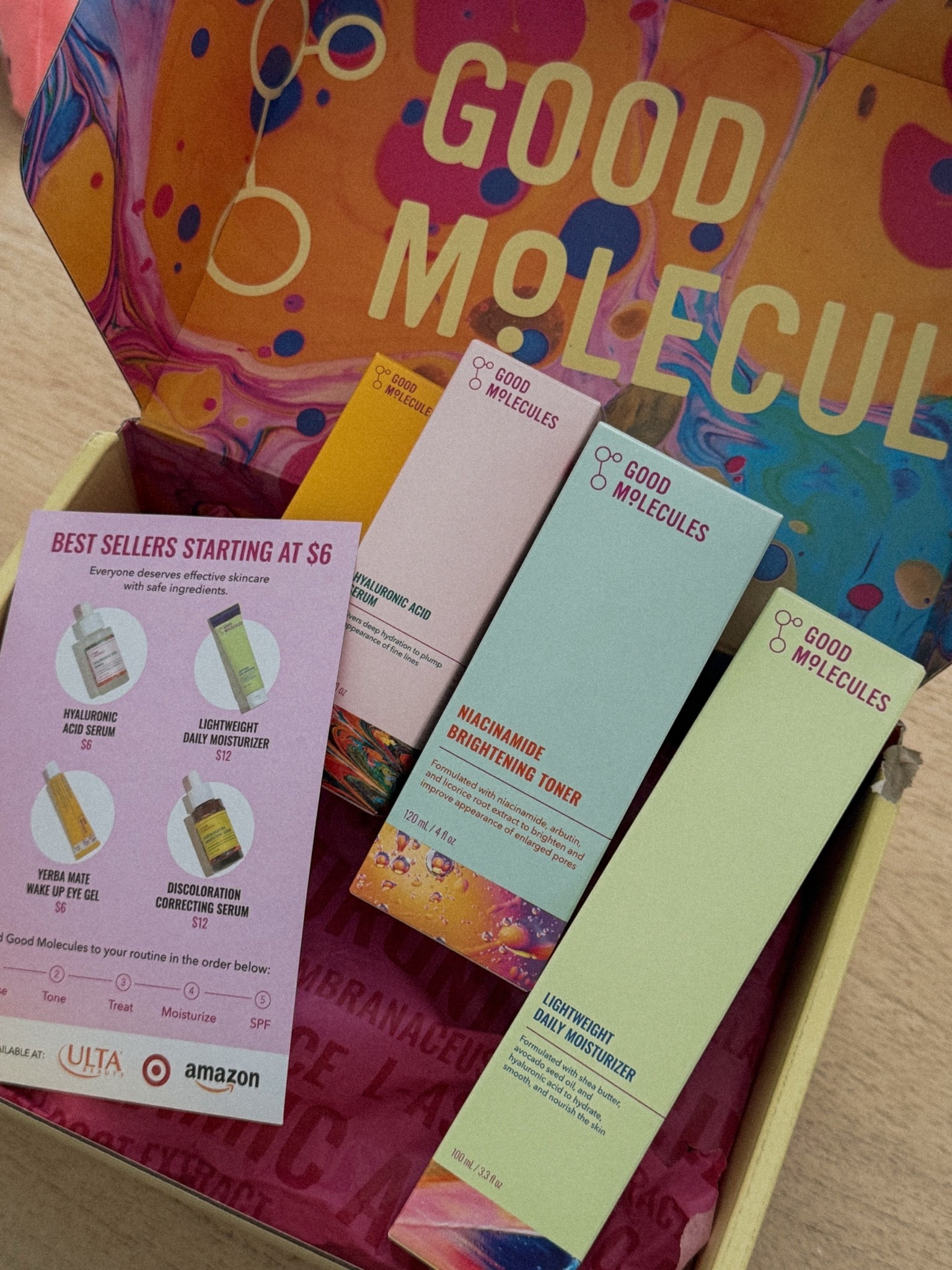 I am alllll about good affordable skin care 
So excited to try these @goodmolecules from @ulta

#LTKvlog