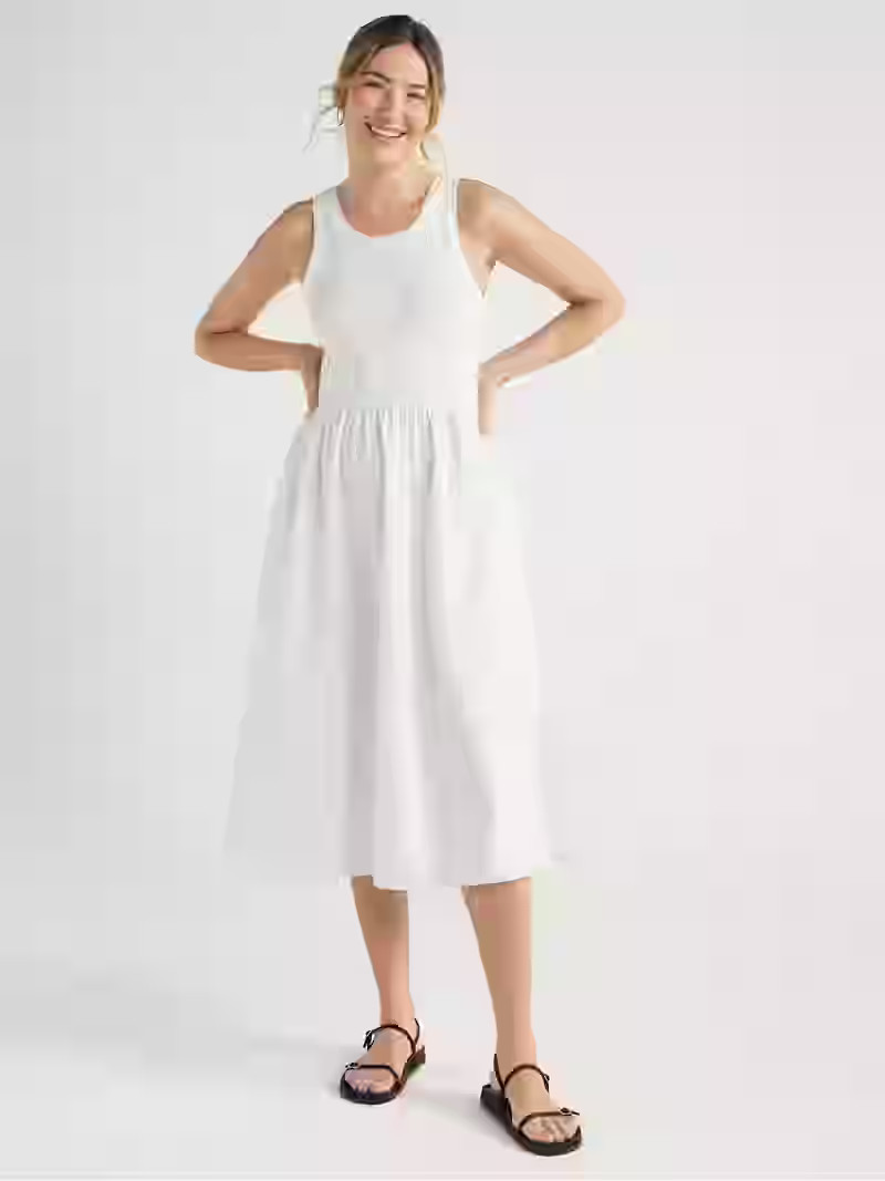 Free Assembly Women's Mixy Tank Dress, Sizes XS-XXL - Walmart.com | Walmart (US)