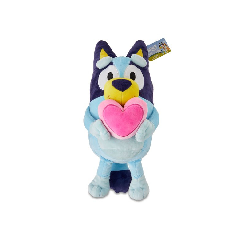 Bluey Large Plush, 17 inches, with Heart, by Ruz | Walmart (US)
