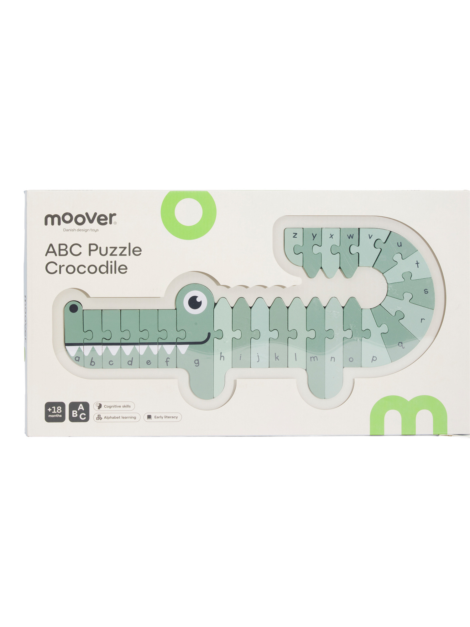 Wooden A B C Crocodile Puzzle | Marshalls