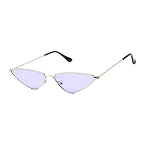 Cat Eye Sunglasses for Women, Retro Triangle narrow | Amazon (US)