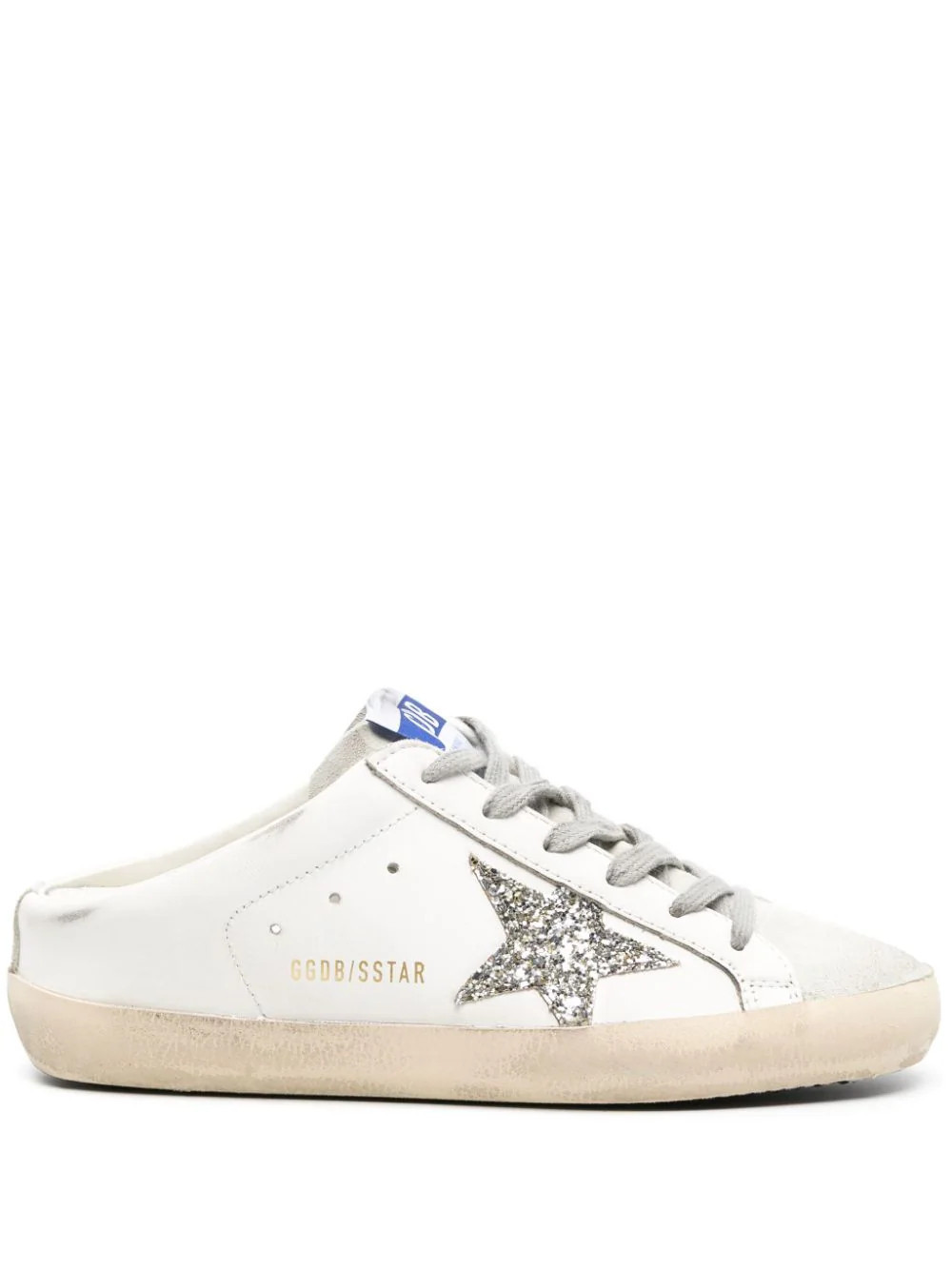 Golden Goose Super-Star leather mules - White | Farfetch Global
