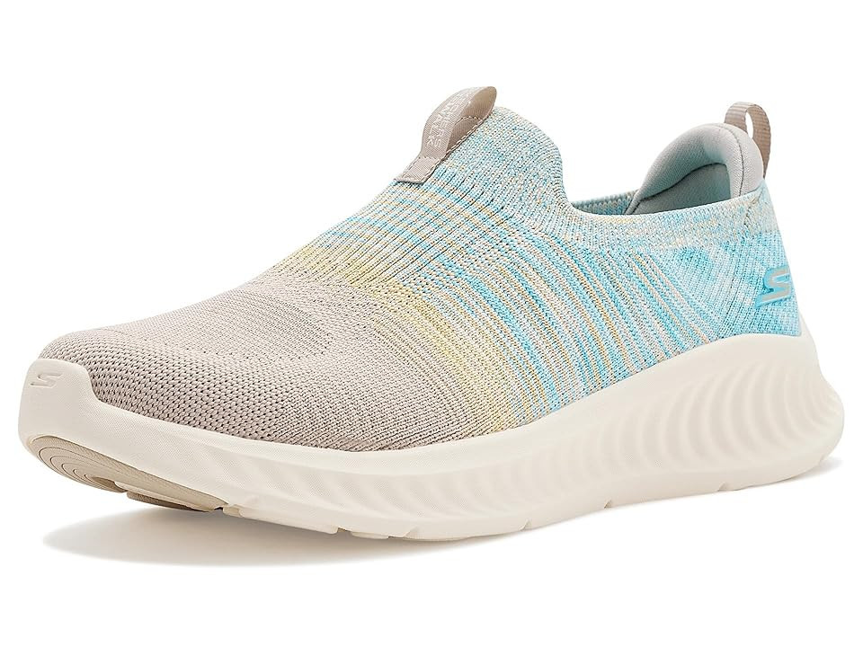 SKECHERS Performance Go Walk Now Trisha Women's Walking Shoes Taupe/Multi : 5.5 B - Medium, Textile | Zappos