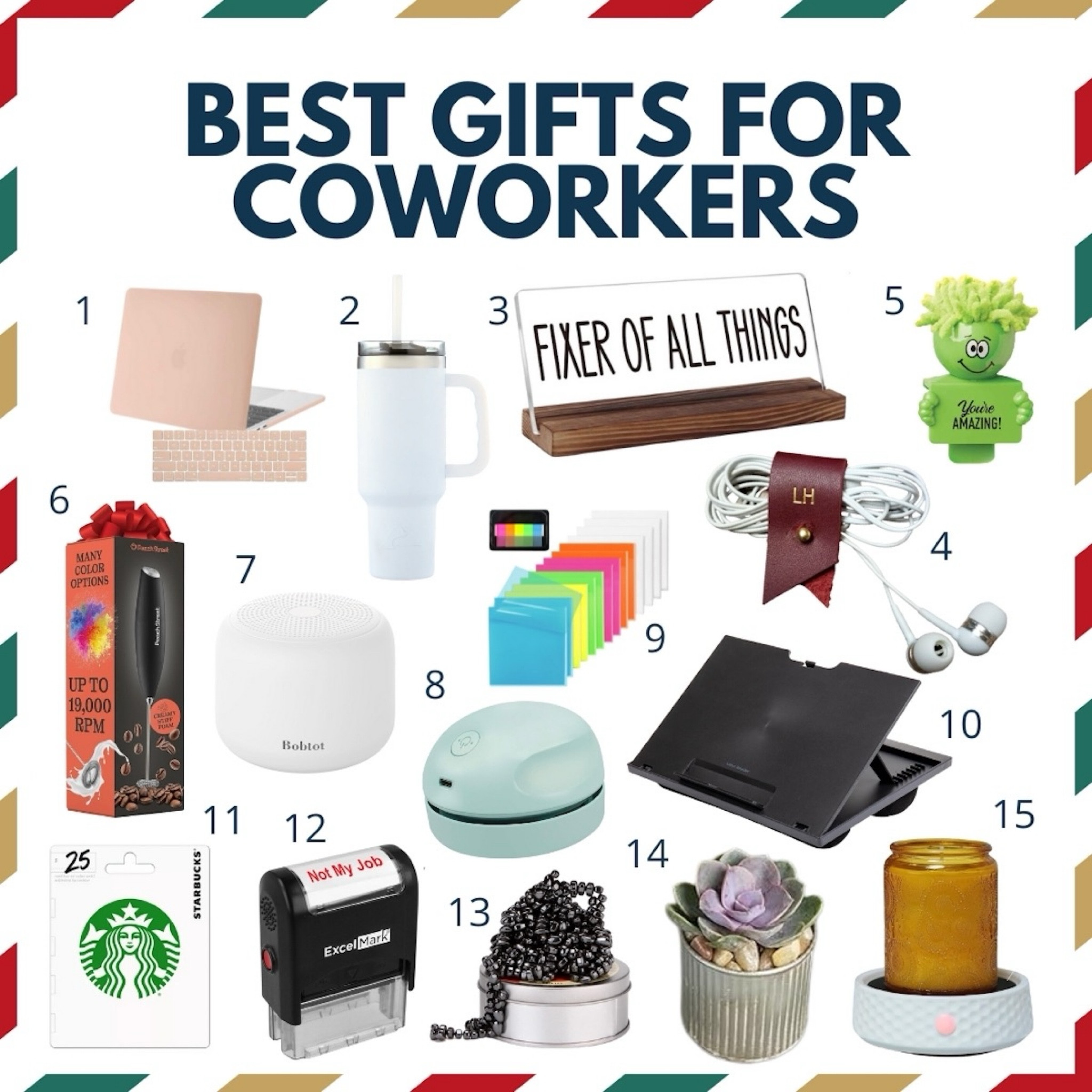Get ahead of schedule this year and shop gifts for coworkers under $25! Stay on budget and get them a secret Santa gift they won’t want to donate. 🤩🎁

#LTKSeasonal #LTKFindsUnder50 #LTKWorkwear