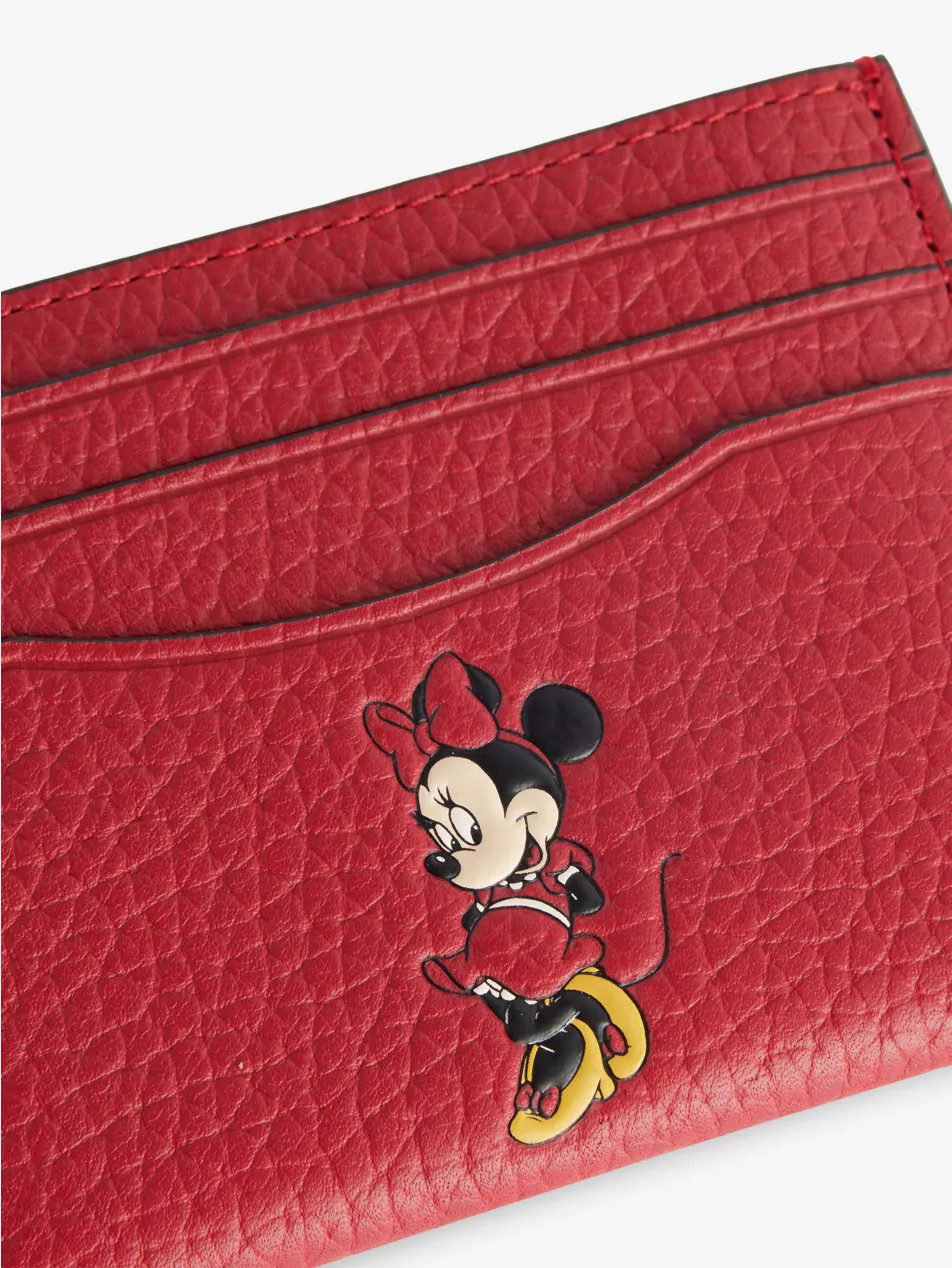 Coach x Disney Minnie Leather Card Holder | Selfridges