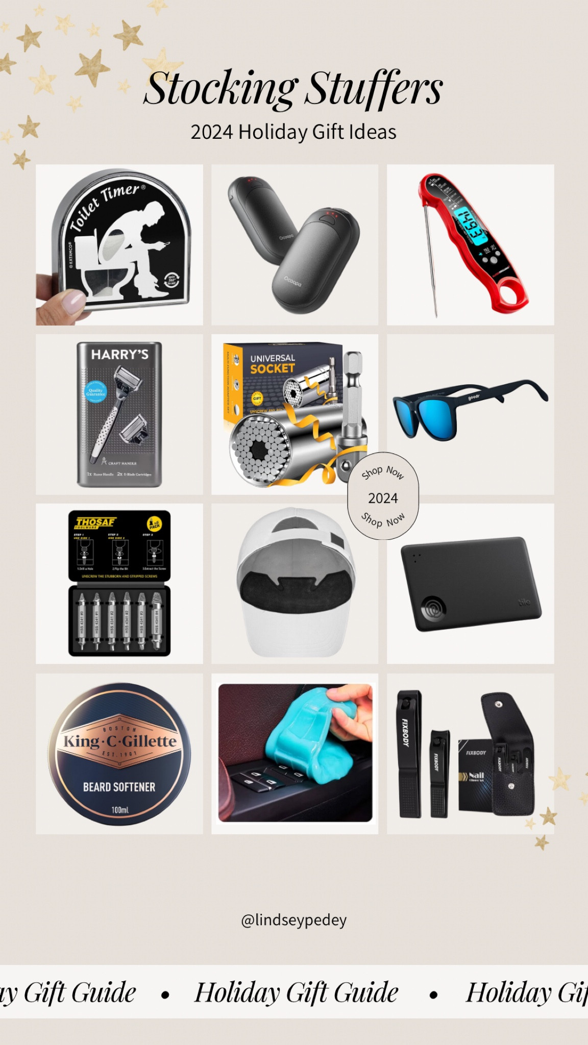 Stocking stuffers for him! I’ve linked dirty, stocking stuffers he’s sure to love!

Black Friday, cyber Monday, cyber week, stocking stuffers, gifts for him, gift, guide, tools, handwarmers, kitchen, gadget, sunglasses, beauty, self-care

#LTKGiftGuide #LTKMens #LTKCyberWeek