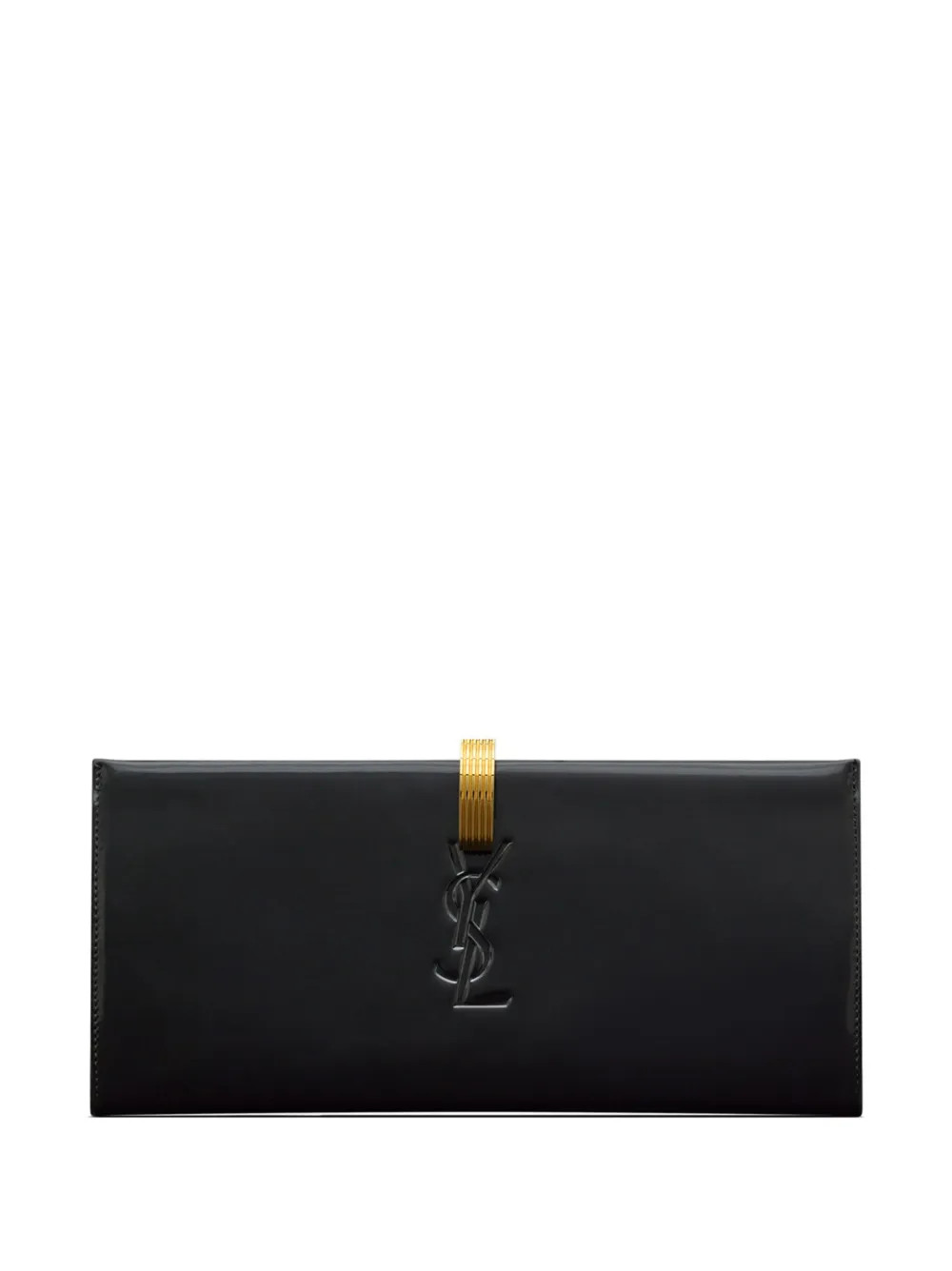 Saint Laurent Daria Leather Clutch - Farfetch | Farfetch Global