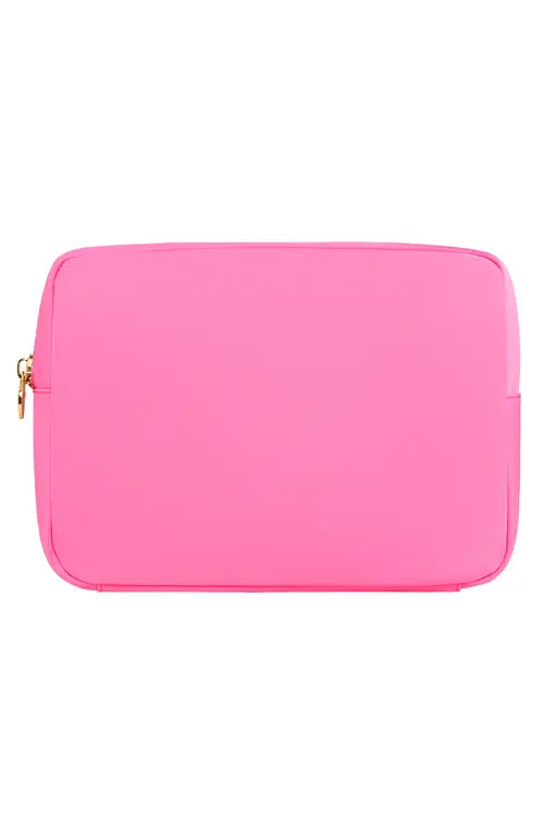 Stoney Clover Lane Large Zip Pouch in Bubblegum at Nordstrom | Nordstrom
