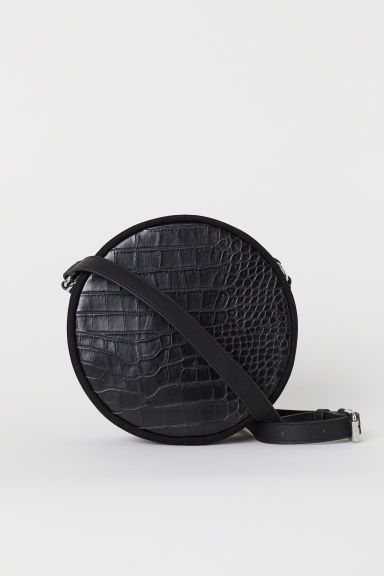 H & M - Round Shoulder Bag - Black | H&M (US + CA)