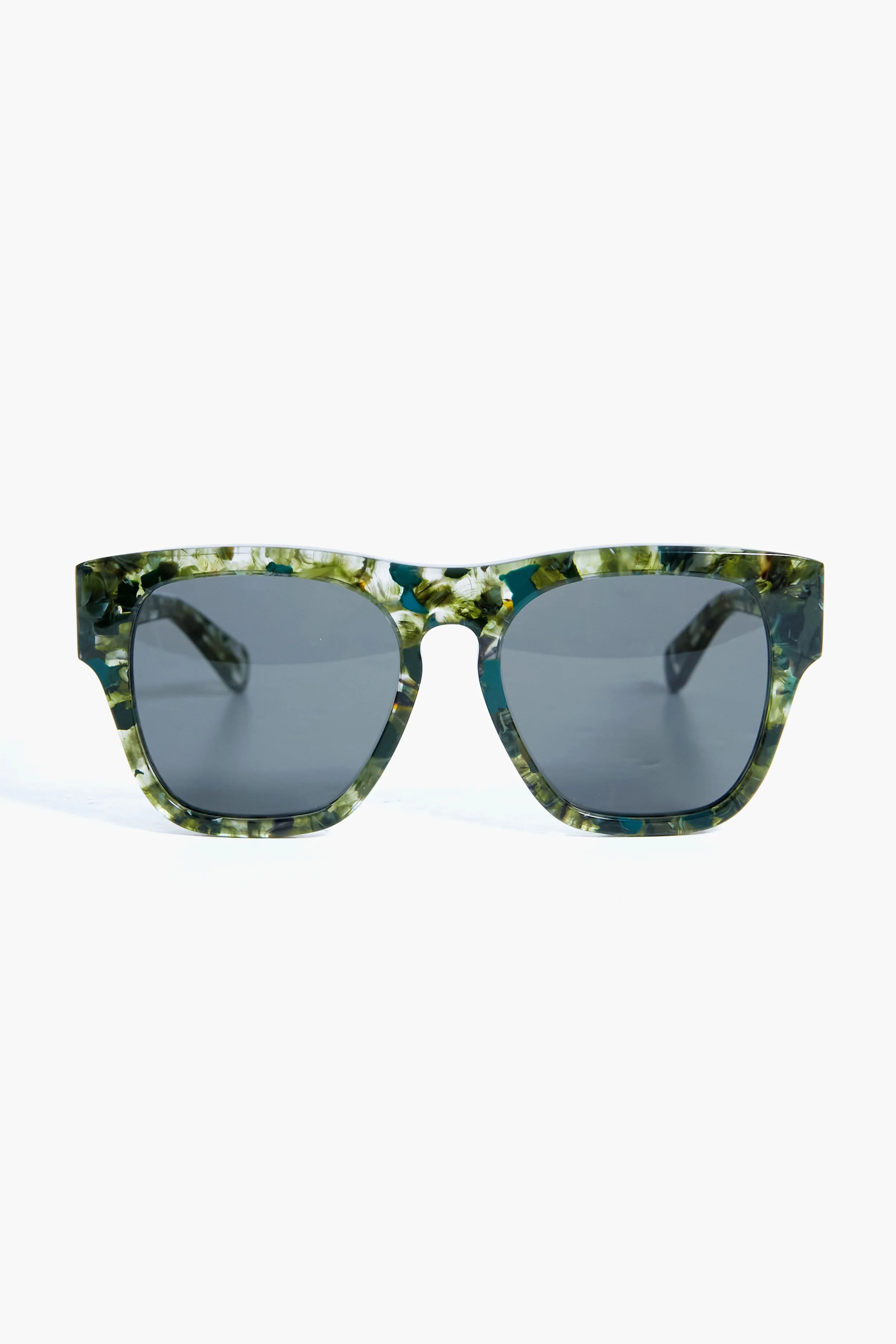 Green Gayia Sunglasses | Tuckernuck (US)