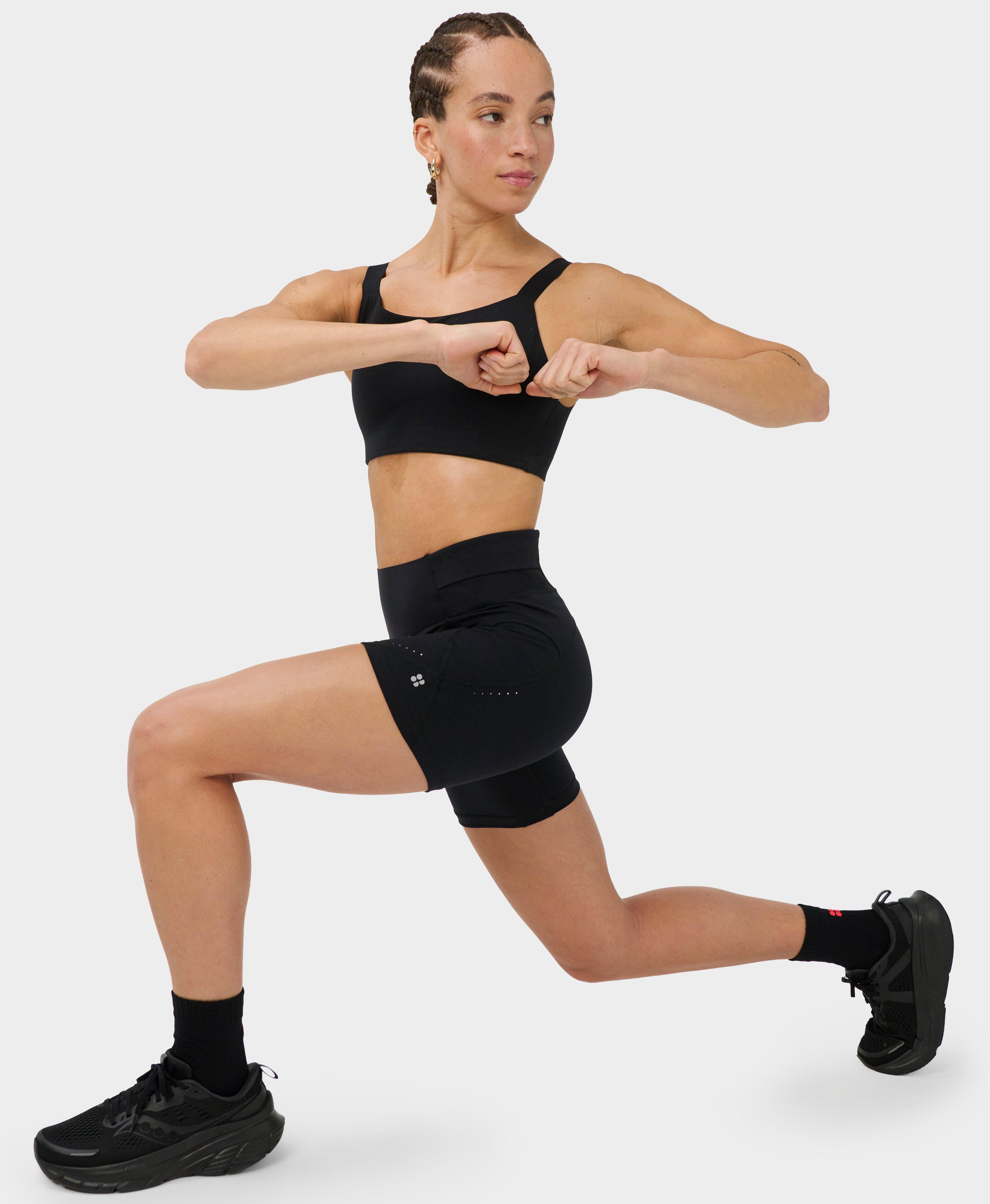 Runner's High Power 6" Shorts - Black | Women's Shorts + Skorts | Sweaty Betty | Sweaty Betty UK