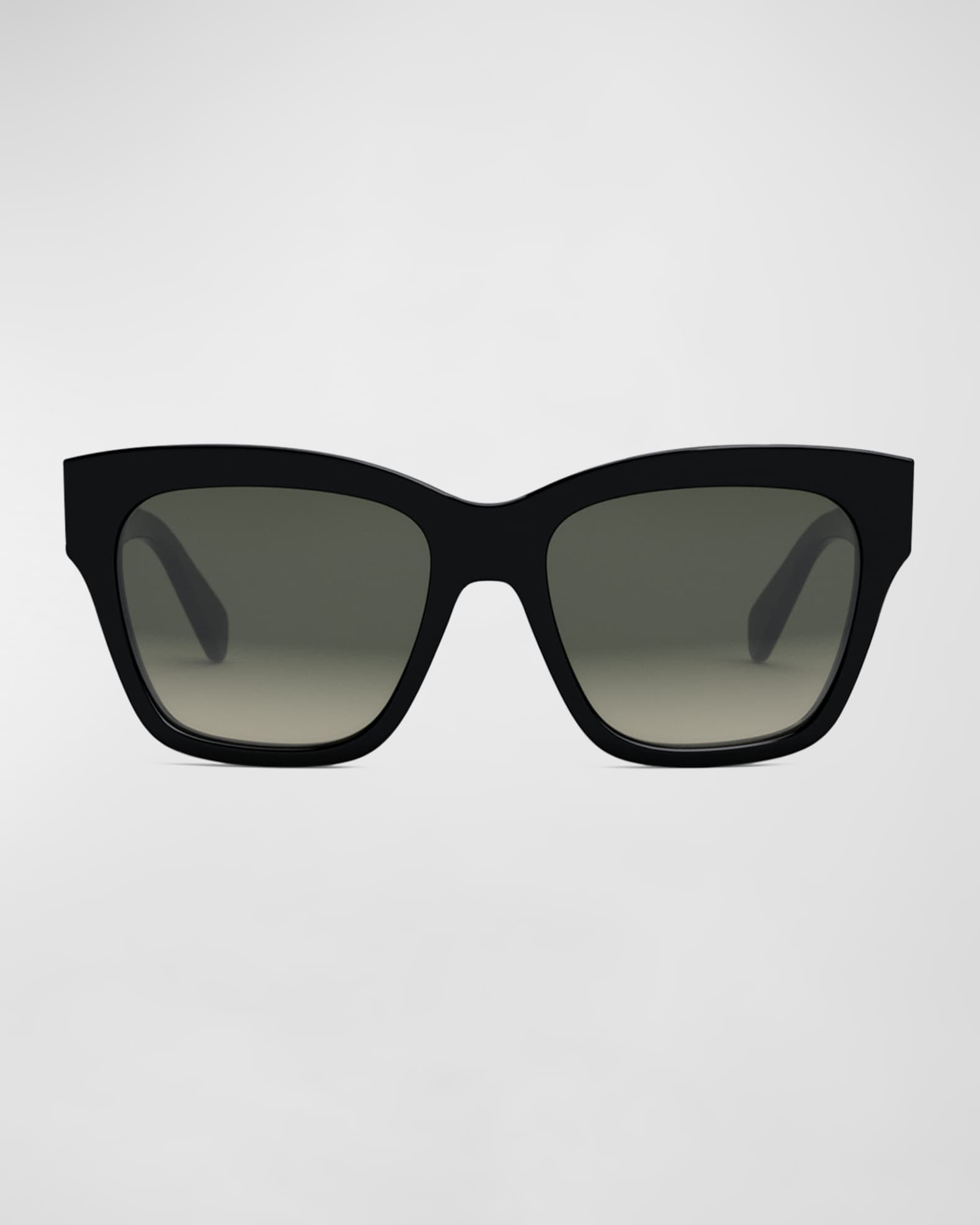 Triomphe Square Acetate Sunglasses | Neiman Marcus